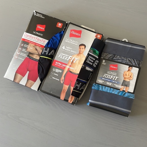 Hanes Mens Boxer Briefs - Picture 7 of 11